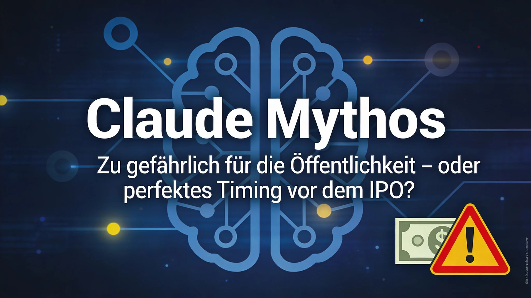 Claude Mythos: Zu gefährlich für die Öffentlichkeit – oder perfektes Timing vor dem IPO?