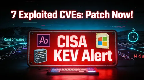 Aktive Angriffe auf sieben bekannte CVEs: CISA warnt – Patchen, jetzt!